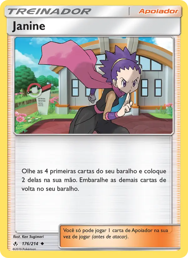 Carta Janine, número 176/214 da coleção Elos Inquebráveis