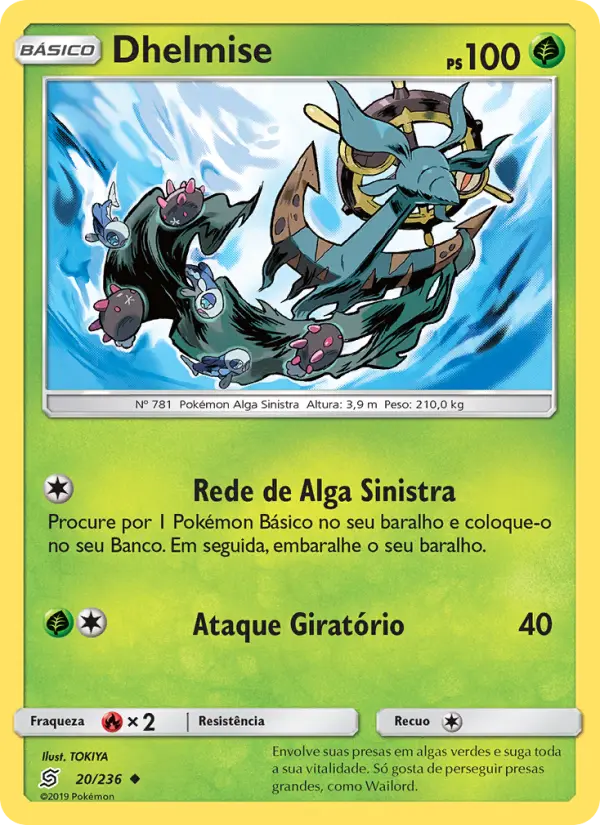 Carta Dhelmise, número 20/236 da coleção Sintonia Mental