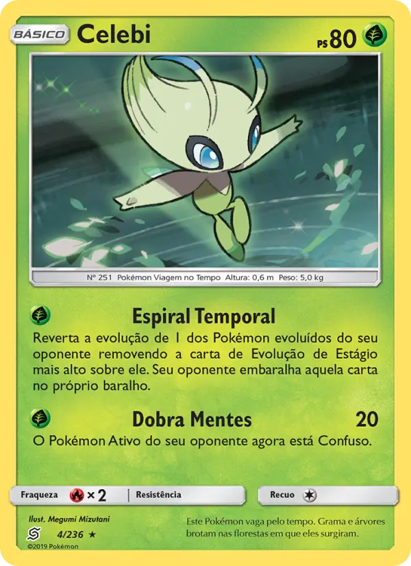 Carta Celebi, número 4/236 da coleção Sintonia Mental 