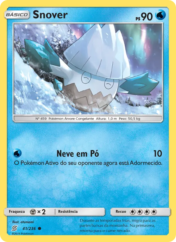 Carta Snover, número 41/236 da coleção Sintonia Mental
