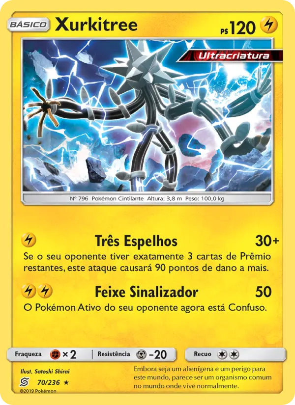 Carta Xurkitree, número 70/236 da coleção Sintonia Mental