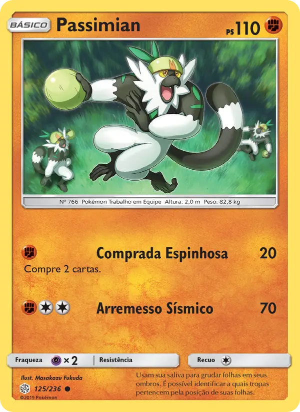 Carta Passimian, número 125/236 da coleção Eclipse Cósmico