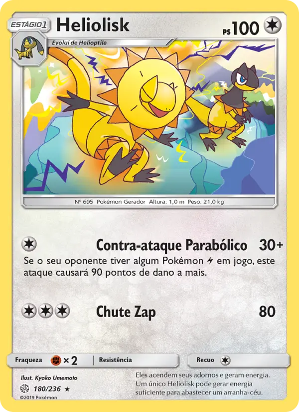 Carta Heliolisk, número 180/236 da coleção Eclipse Cósmico
