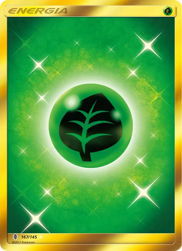 Carta Energia de Planta, número 167/145 da coleção Guardiões Ascendentes