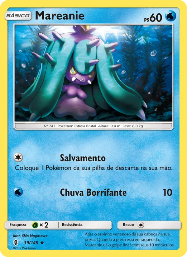 Carta Mareanie, número 39/145 da coleção Guardiões Ascendentes
