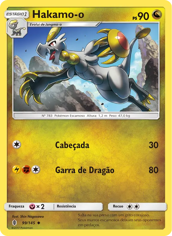 Carta Hakamo-o, número 99/145 da coleção Guardiões Ascendentes