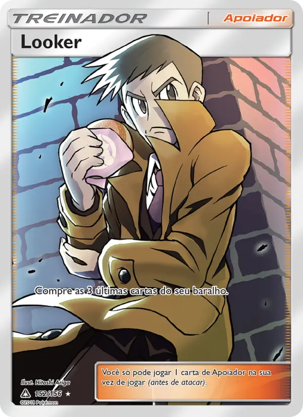 Carta Looker, número 152/156 da coleção Ultra Prisma