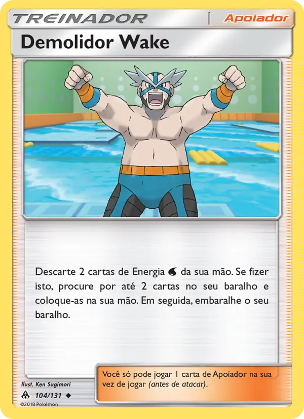 Carta Demolidor Wake, número 104/131 da coleção Luz Proibida