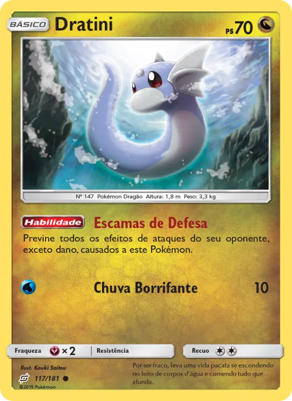 Carta Dratini, número 117/181 da coleção União de Aliados