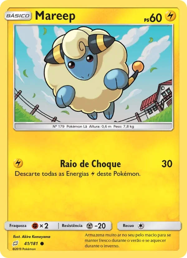 Carta Mareep, número 41/181 da coleção União de Aliados