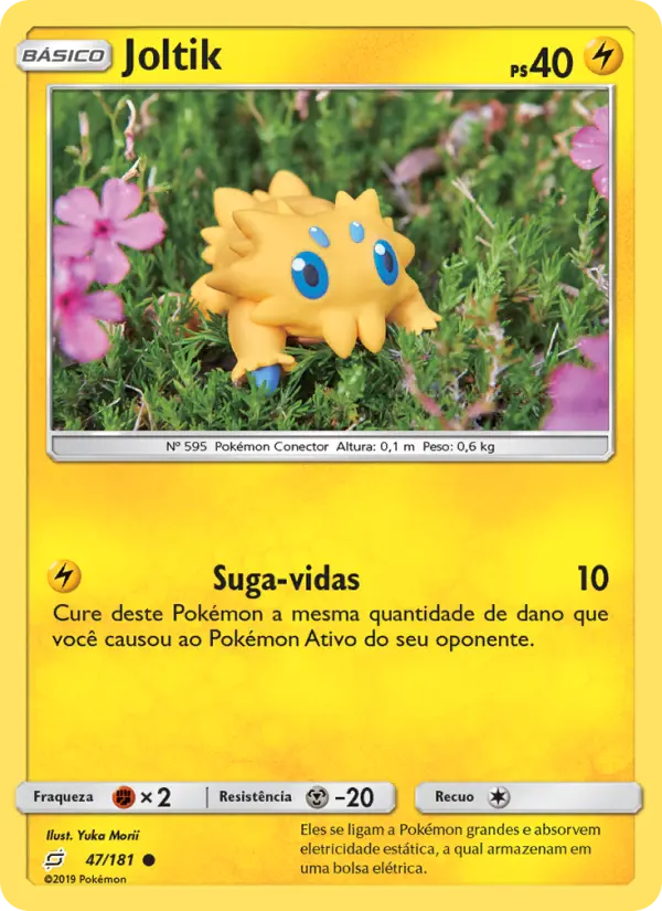 Carta Joltik, número 47/181 da coleção União de Aliados