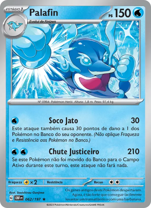 Carta Palafin, número 062/197 da coleção Obsidiana em Chamas