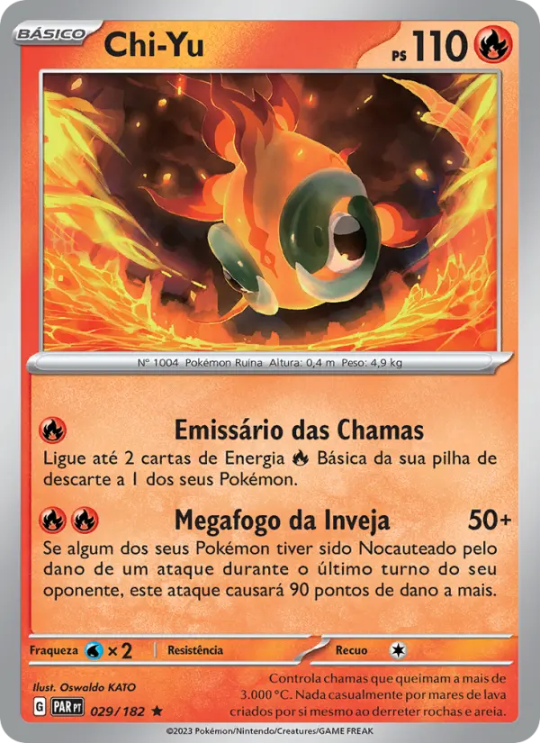 Carta Chi-Yu, número 029/182 da coleção Fenda Paradoxal