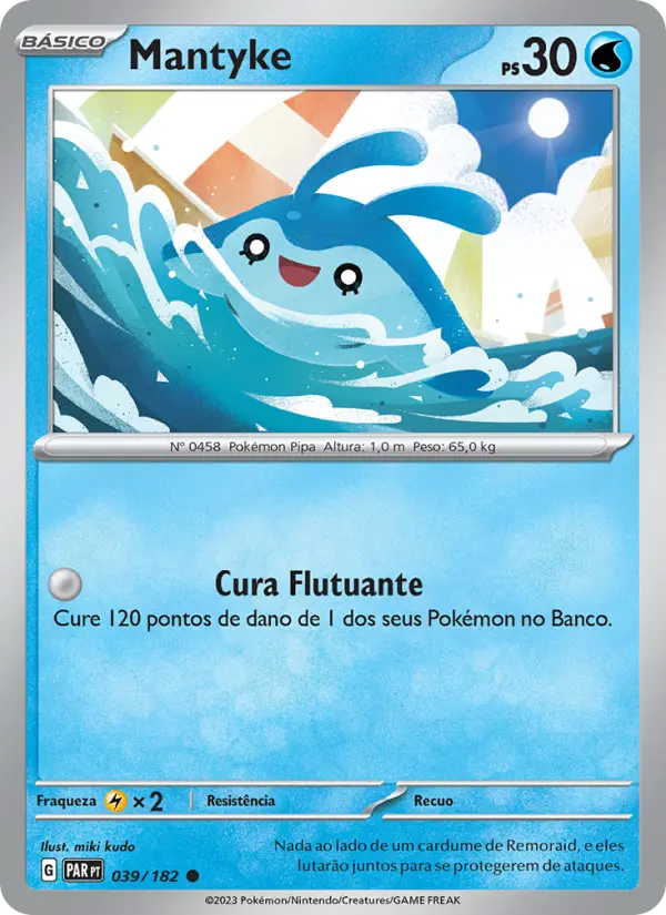 Carta Mantyke, número 039/182 da coleção Fenda Paradoxal