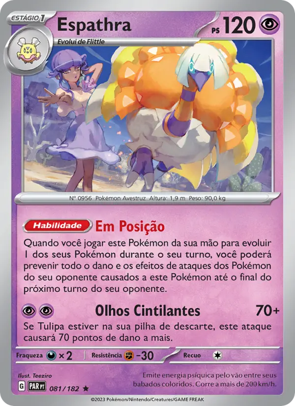 Carta Espathra, número 081/182 da coleção Fenda Paradoxal