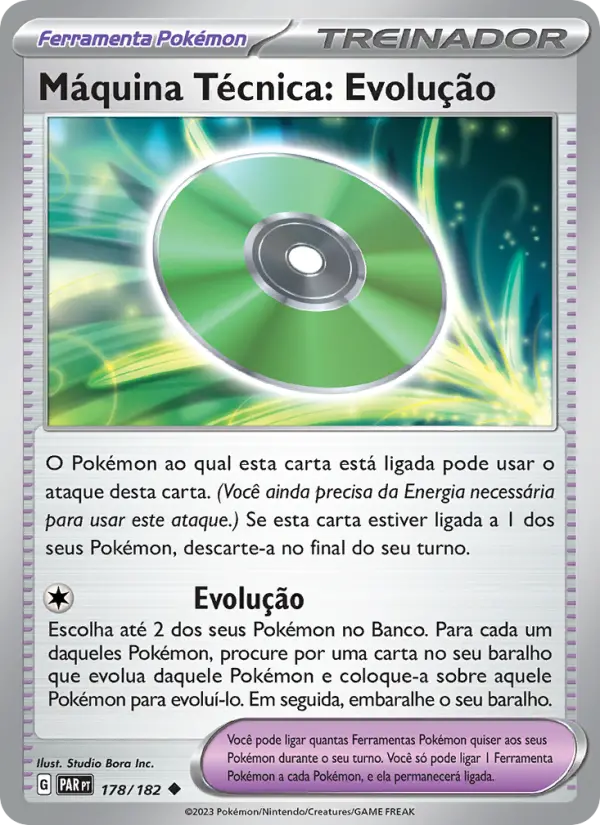 Carta Máquina Técnica: Evolução, número 178/182 da coleção Fenda Paradoxal