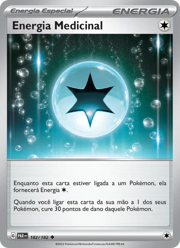 Carta Energia Medicinal, número 182/182 da coleção Fenda Paradoxal