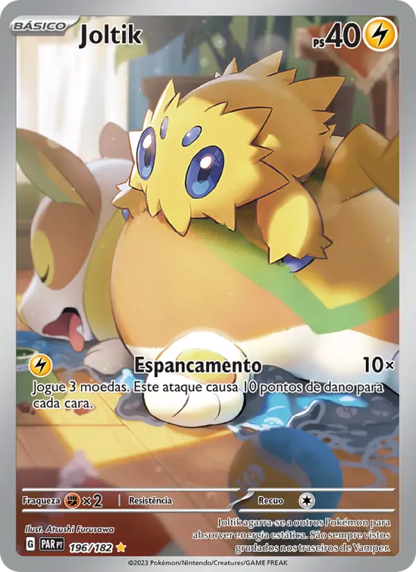 Carta Joltik, número 196/182 da coleção Fenda Paradoxal