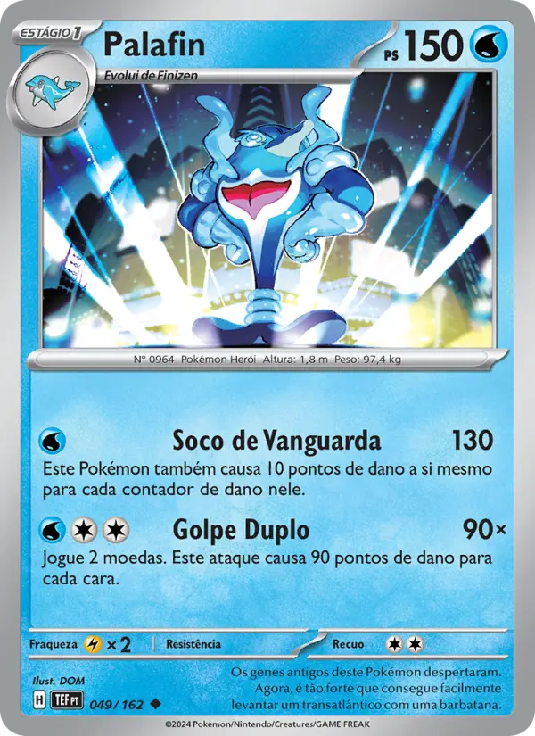 Carta Palafin, número 049/162 da coleção Forças Temporais