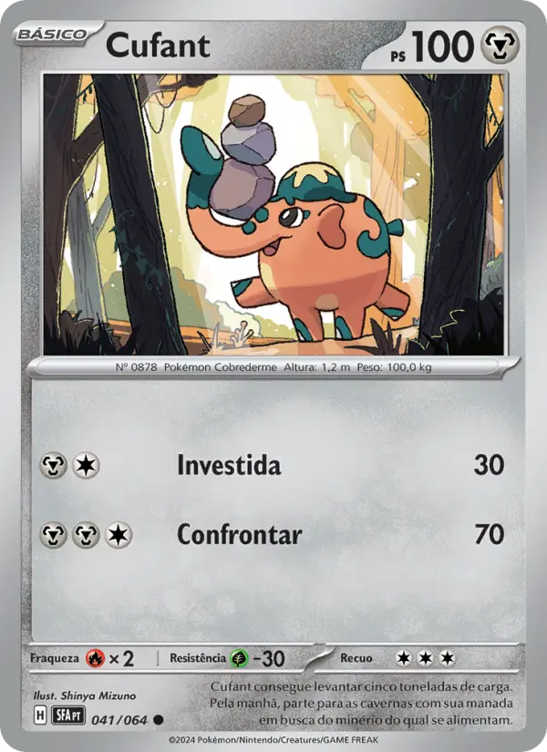 Carta Cufant, número 041/64 da coleção Fábulas Nebulosas