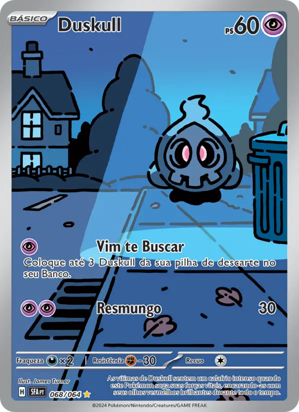 Carta Duskull, número 068/64 da coleção Fábulas Nebulosas