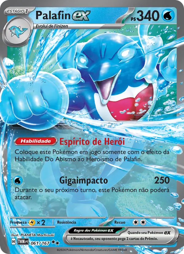 Carta Palafin ex, número 061/167 da coleção Máscaras do Crepúsculo