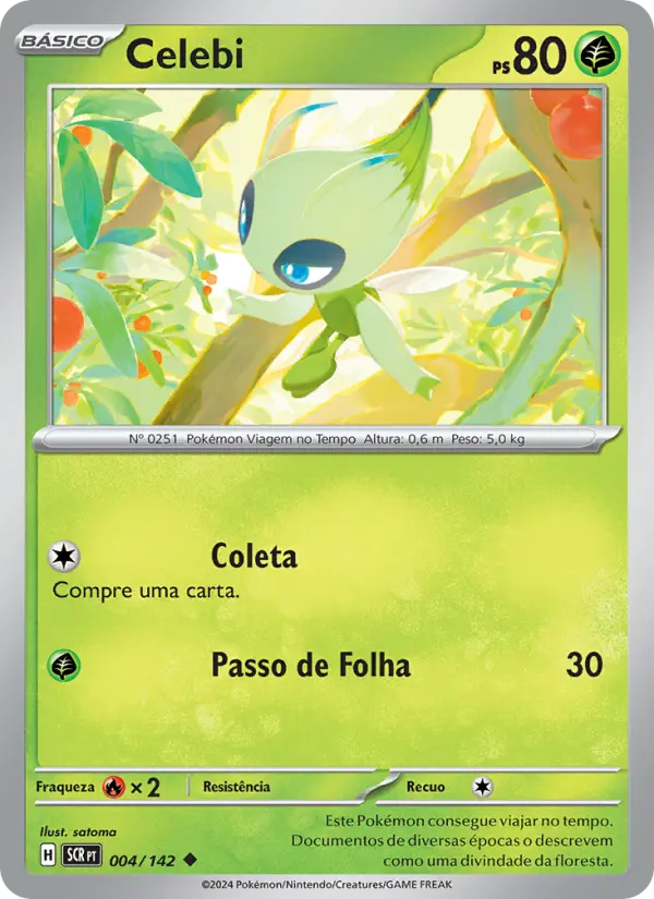 Carta Celebi, número 004/142 da coleção Coroa Estelar