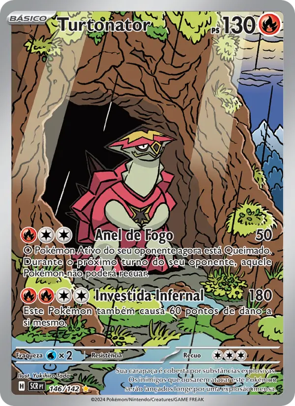 Carta Turtonator, número 146/142 da coleção Coroa Estelar