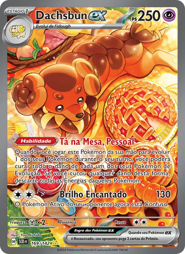 Carta Dachsbun ex, número 169/142 da coleção Coroa Estelar