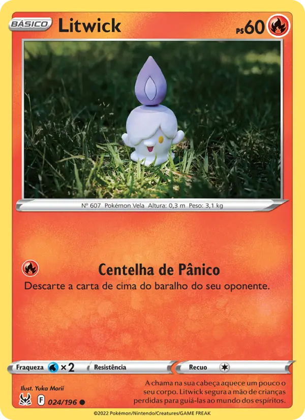 Carta Litwick, número 024/196 da coleção Origem Perdida