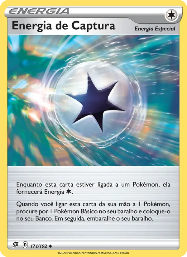Carta Energia de Captura, número 171/192 da coleção Rixa Rebelde