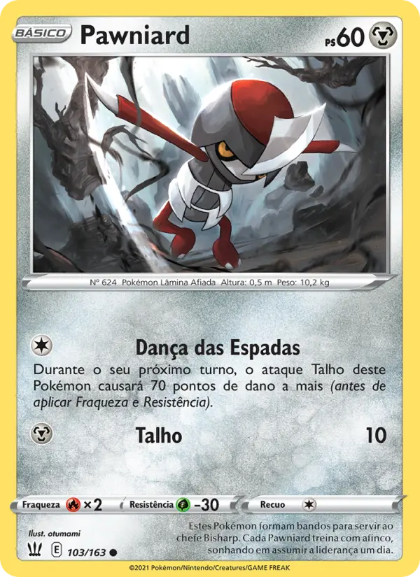 Carta Pawniard, número 103/163 da coleção Estilos de Batalha