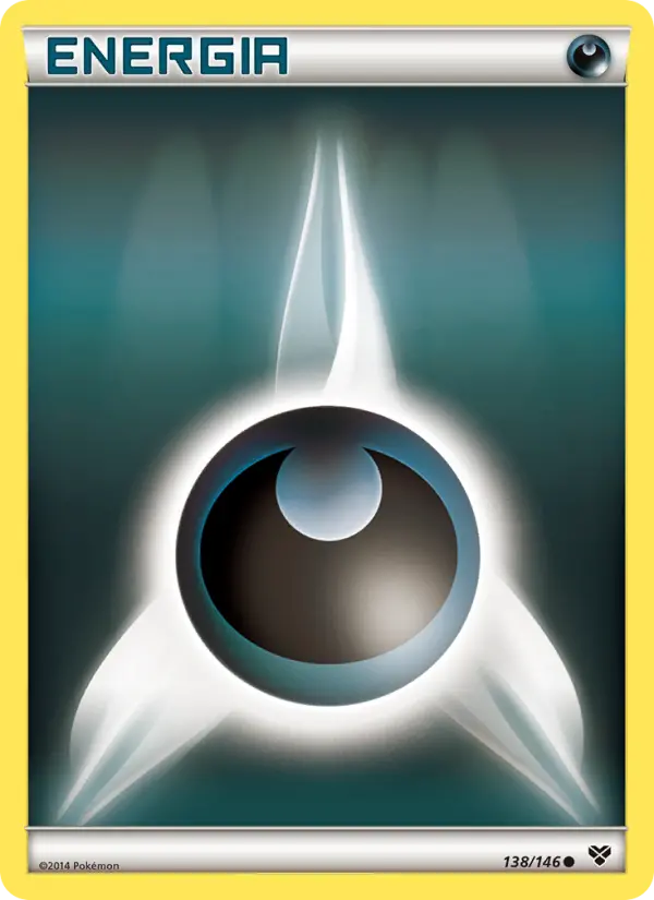 Carta Energia de Escuridão, número 138/146 da coleção XY