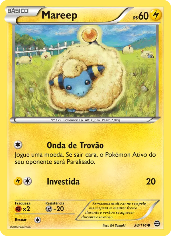 Carta Mareep, número 38/114 da coleção Cerco de Vapor