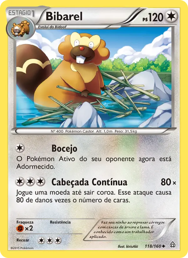 Carta Bibarel, número 118/160 da coleção Conflito Primitivo