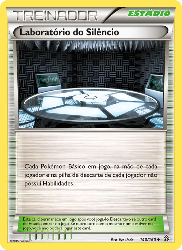 Carta Laboratório do Silêncio, número 140/160 da coleção Conflito Primitivo