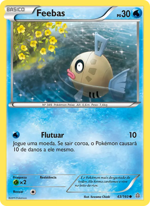Carta Feebas, número 43/160 da coleção Conflito Primitivo
