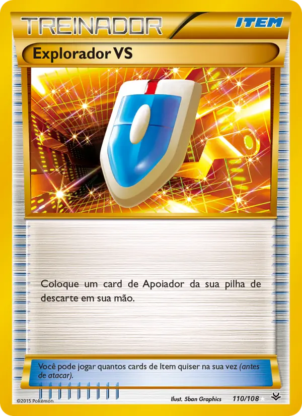 Carta Explorador VS, número 110/108 da coleção Céus Estrondosos