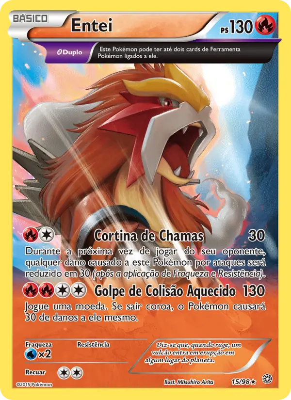 Carta Entei, número 15/98 da coleção Origens Ancestrais