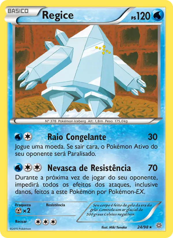 Carta Regice, número 24/98 da coleção Origens Ancestrais