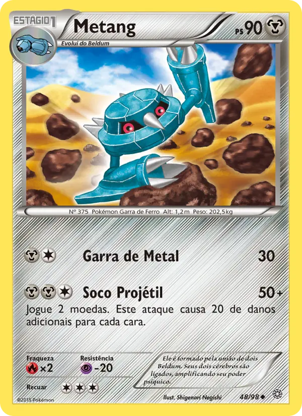 Carta Metang, número 48/98 da coleção Origens Ancestrais