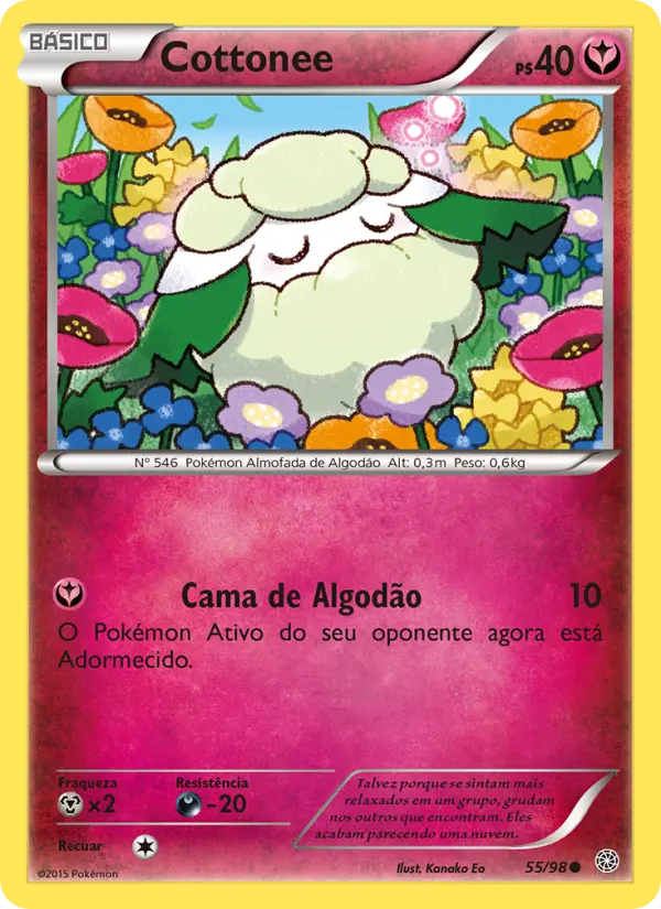 Carta Cottonee, número 55/98 da coleção Origens Ancestrais