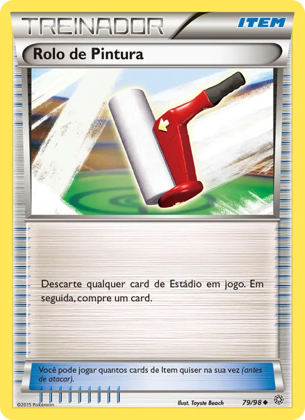 Carta Rolo de Pintura, número 79/98 da coleção Origens Ancestrais