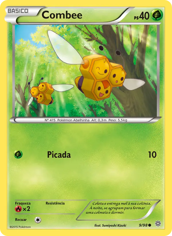Carta Combee, número 9/98 da coleção Origens Ancestrais