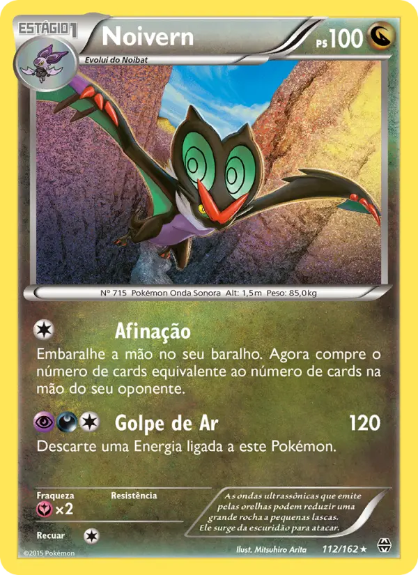 Carta Noivern, número 112/162 da coleção Turbo Revolução