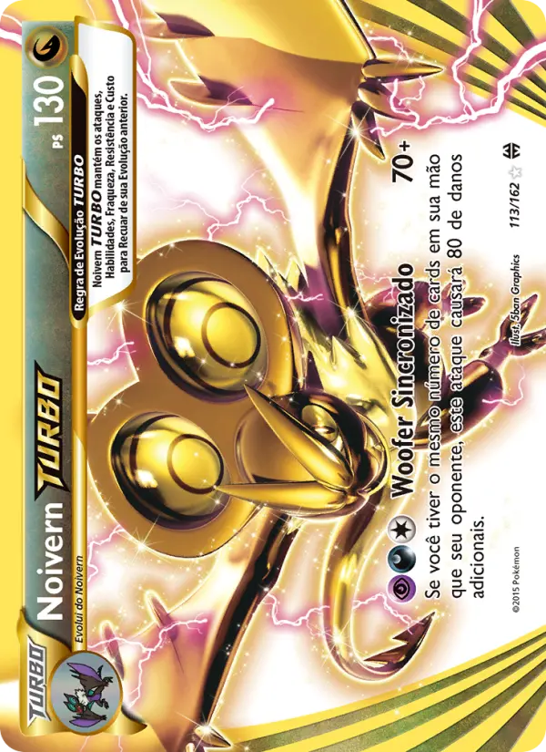 Carta Noivern TURBO, número 113/162 da coleção Turbo Revolução