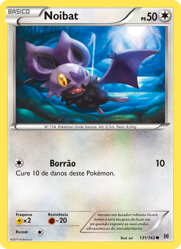 Carta Noibat, número 131/162 da coleção Turbo Revolução