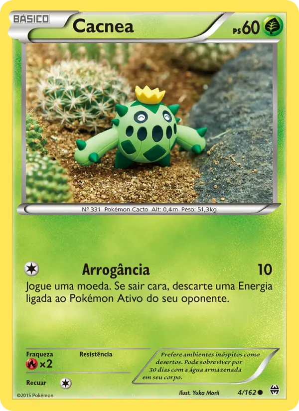 Carta Cacnea, número 4/162 da coleção Turbo Revolução