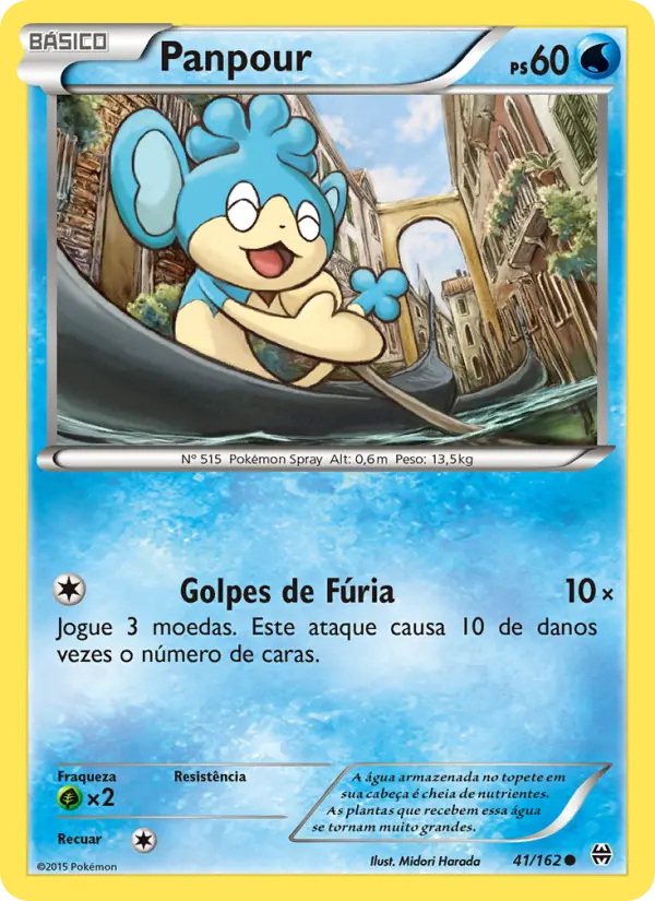 Carta Panpour, número 41/162 da coleção Turbo Revolução