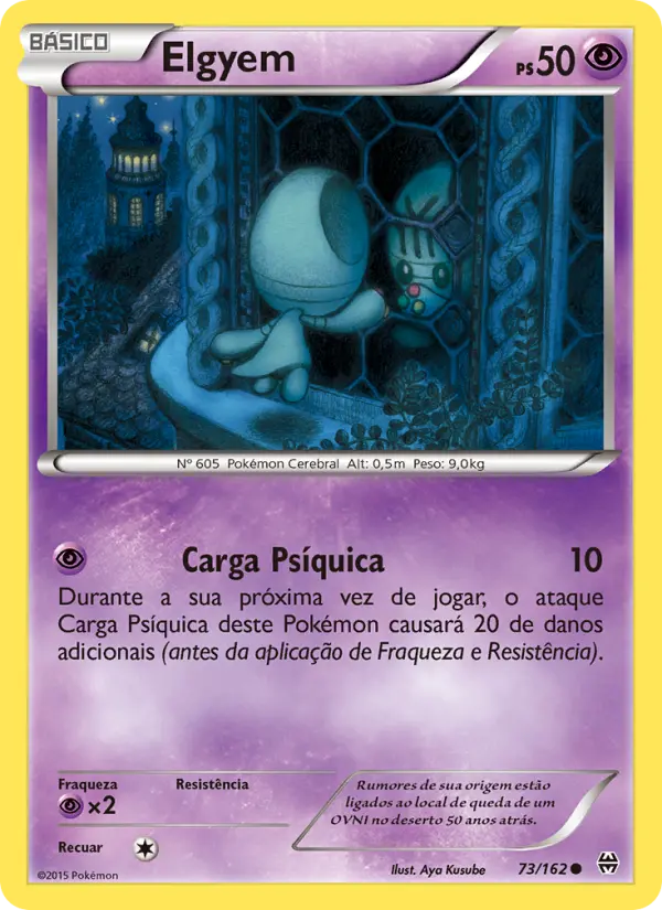 Carta Elgyem, número 73/162 da coleção Turbo Revolução